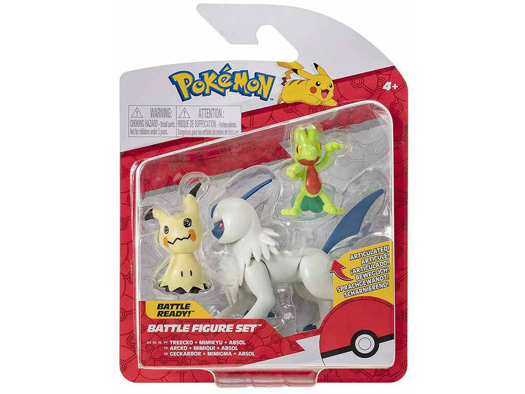 Bizak - Pokemon - Figura de Pokemon com vitrine de brinquedo (Vários  modelos) ㅤ, POKEMON