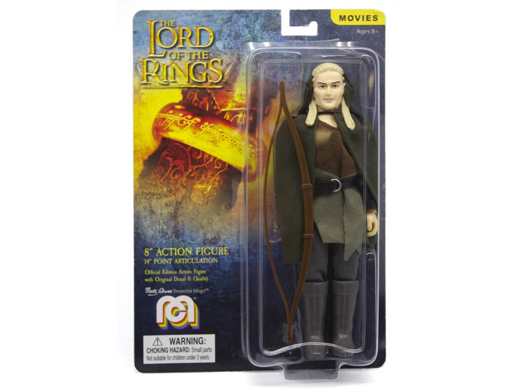 Legolas Il Signore degli Anelli Figura Articolata Collezione Mego Toys 64032850