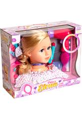 Buste Poup�e avec des Accessoires