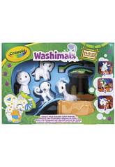 Washimals Safari Oasis Piscine avec quatre Chiots Crayola 74-7328