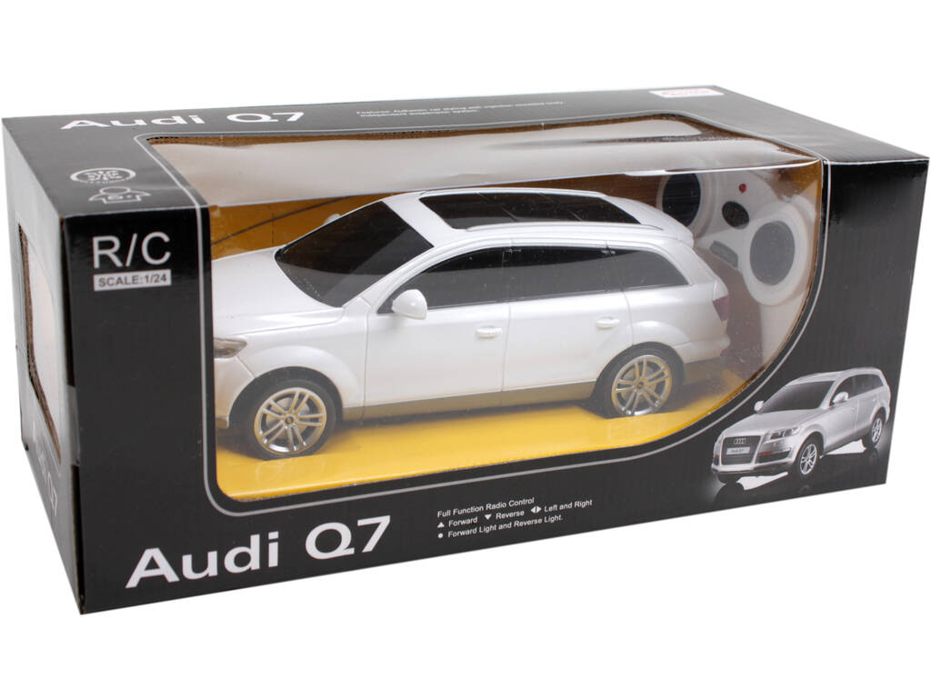 Radio Comando 1:24 Audi Q7 Bianco