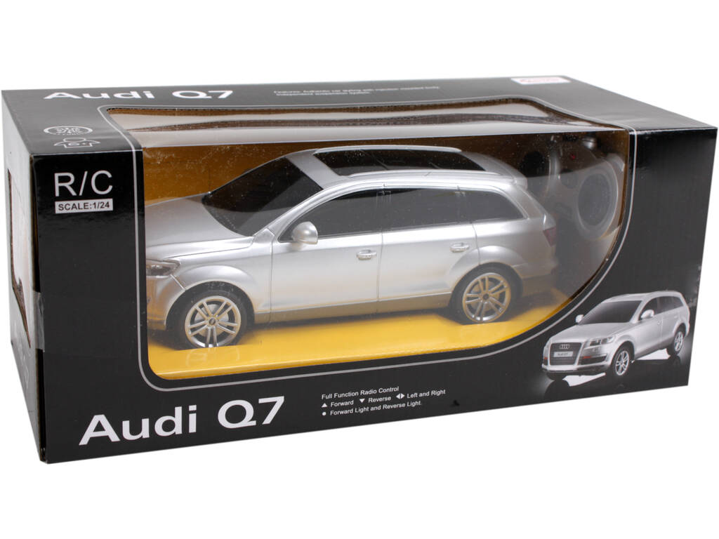 Radio Comando 1:24 Audi Q7 Argentato