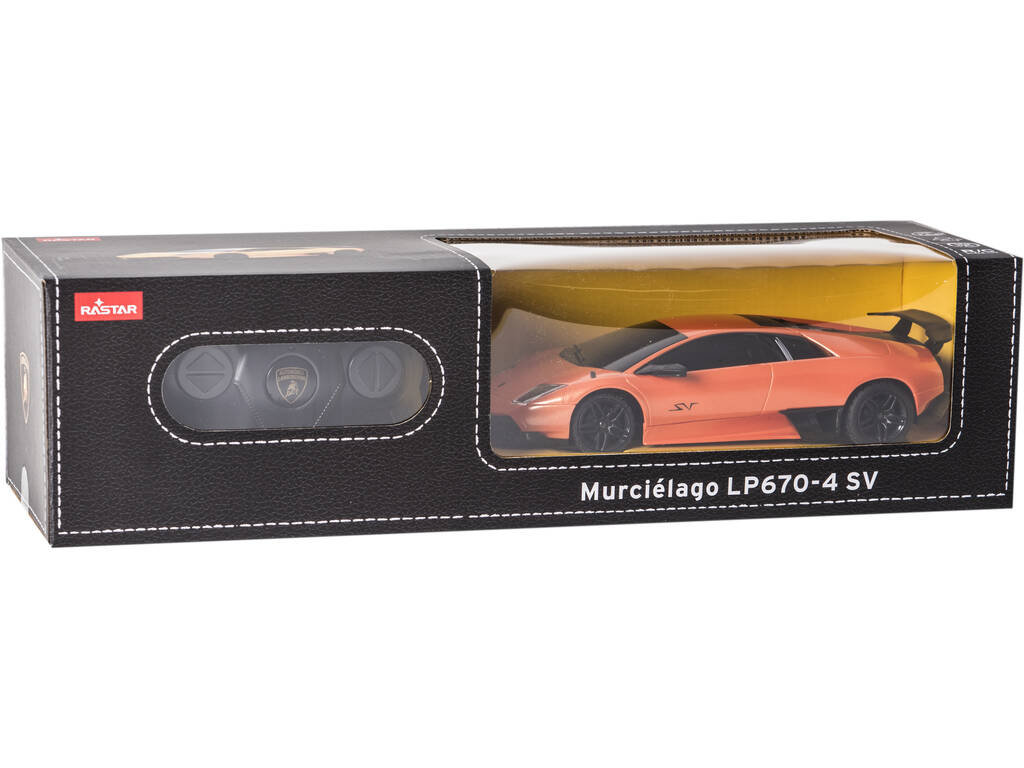 Radio Control 1:24 Lamborghini Murcielago 670-4 SV Naranja