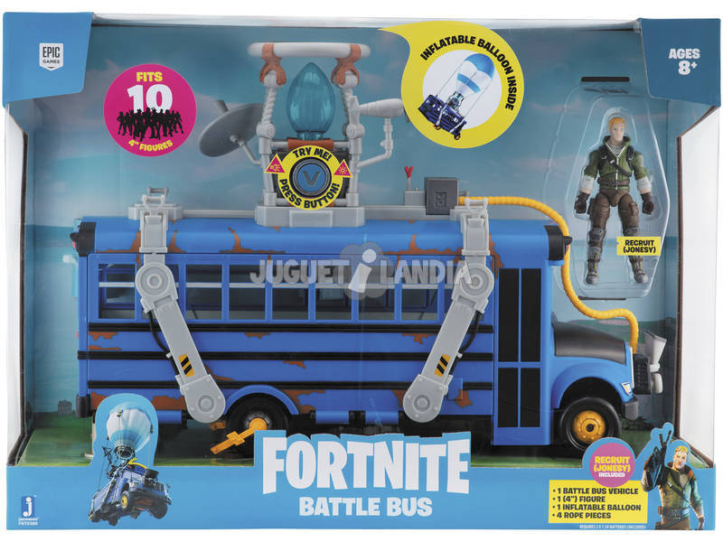 Fortnite Super Battle Bus Licht und Geräusche Toy Partner FNT0380