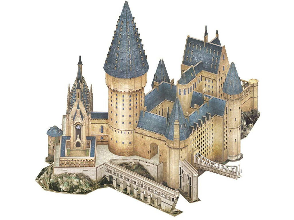 Harry Potter Puzzle 3D Halle von Hogwarts World Brands DS1011H