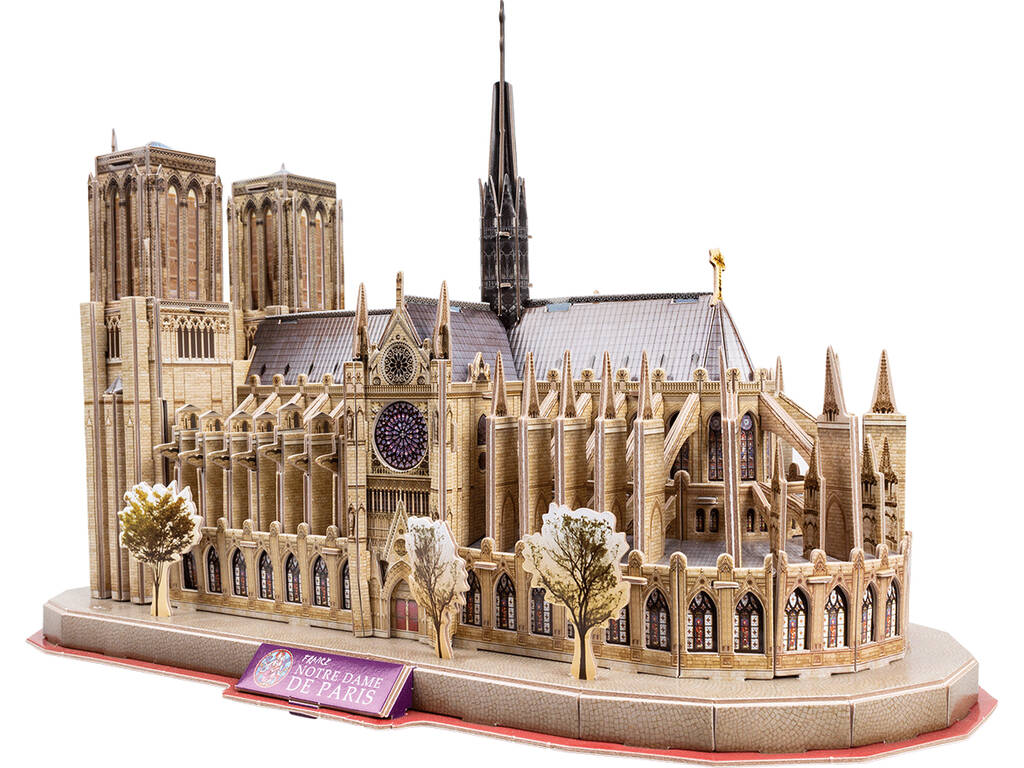 National Geographic Puzzle 3D Notre-Dame World Brands DS0986H