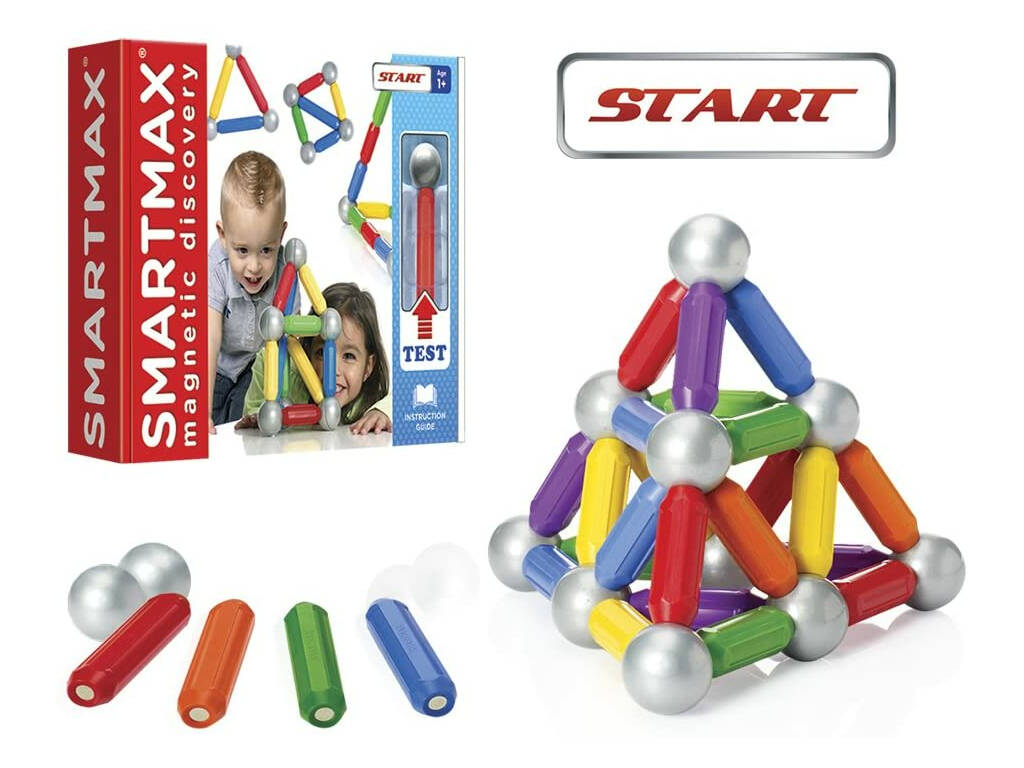 Juego Smartmax Start 23 Piezas Magnéticas Lúdilo SMX309