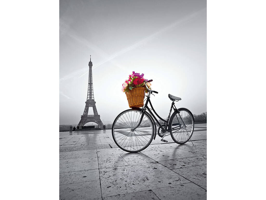 Puzzle 500 Romantischer Spaziergang in Paris Clementoni 35014