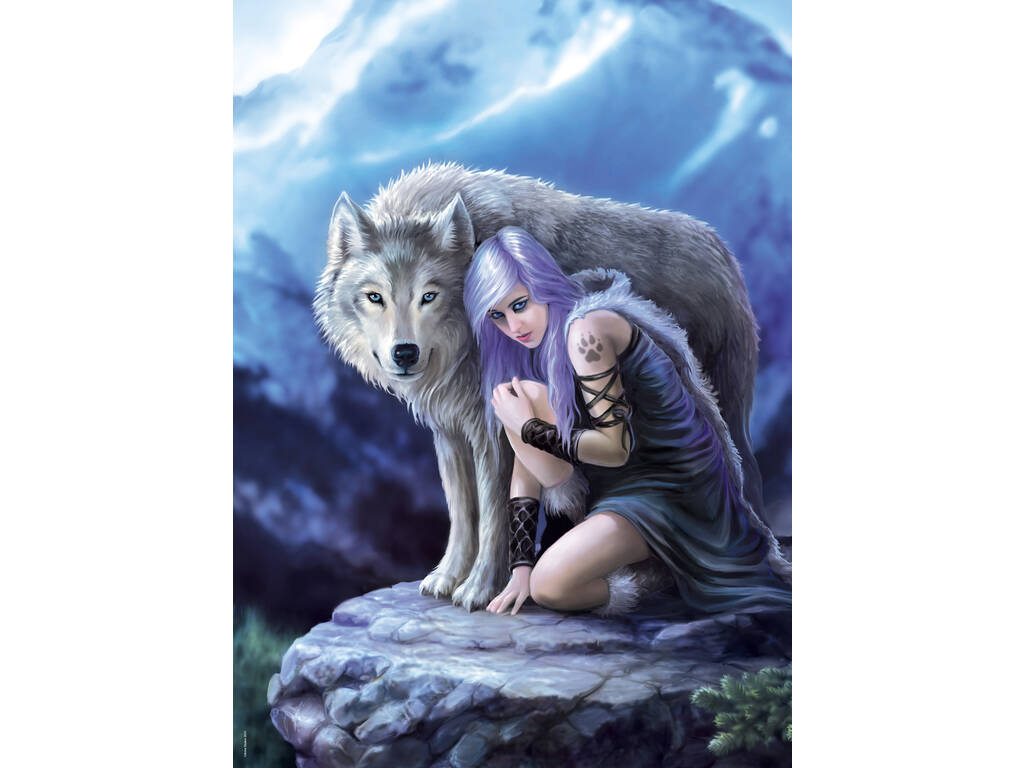 Puzzle 1000 Anne Stokes Protector Clementoni 39465