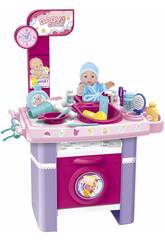 Table à Langer Bébé avec des Accessoires 27 peèces