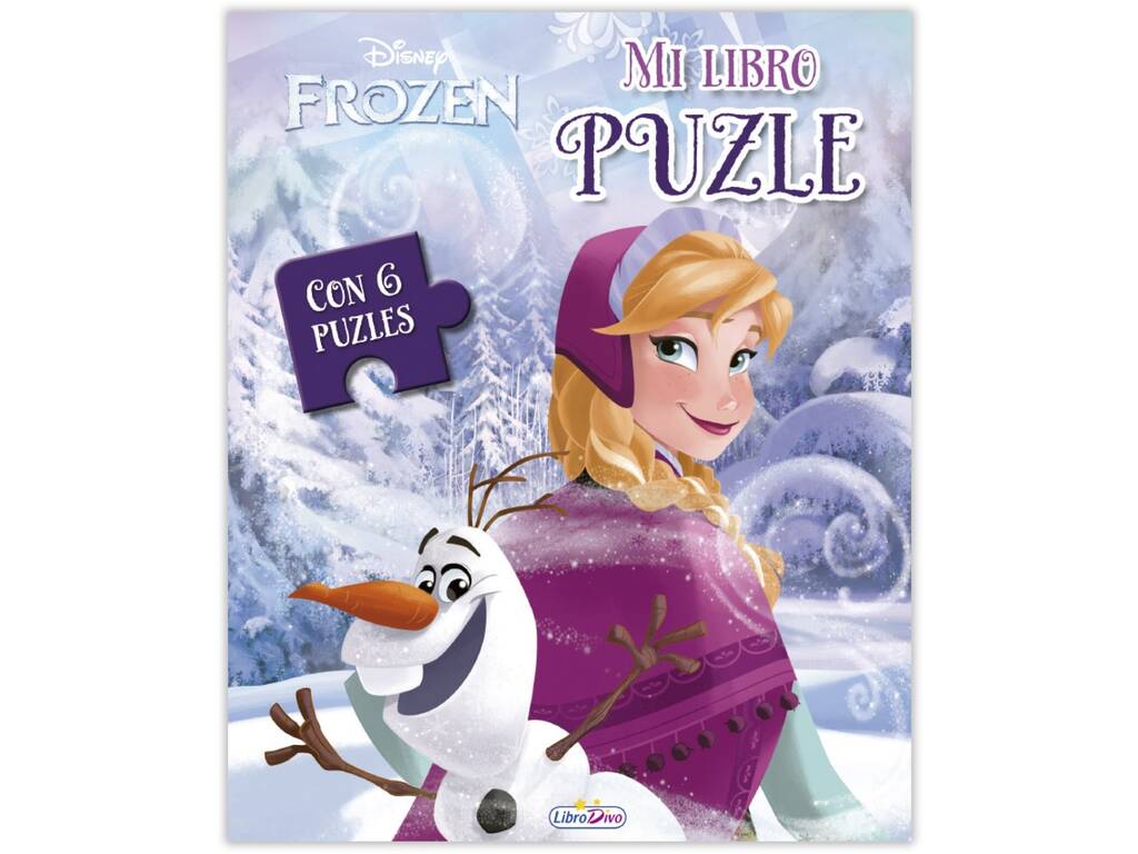 Frozen Mi Libro Puzle Mediano Ediciones Saldaña LD0871
