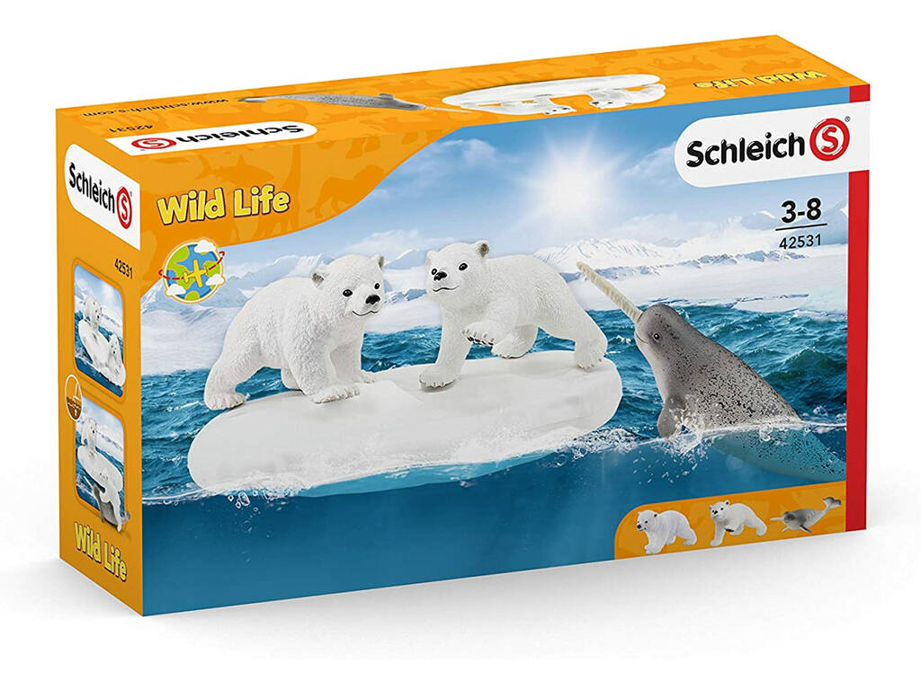 Festa di Scivoli Orsi Polari Schleich 42531