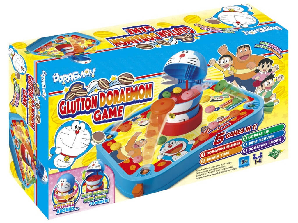 Juego Doraemon Glotón Epoch Para Imaginar 7379