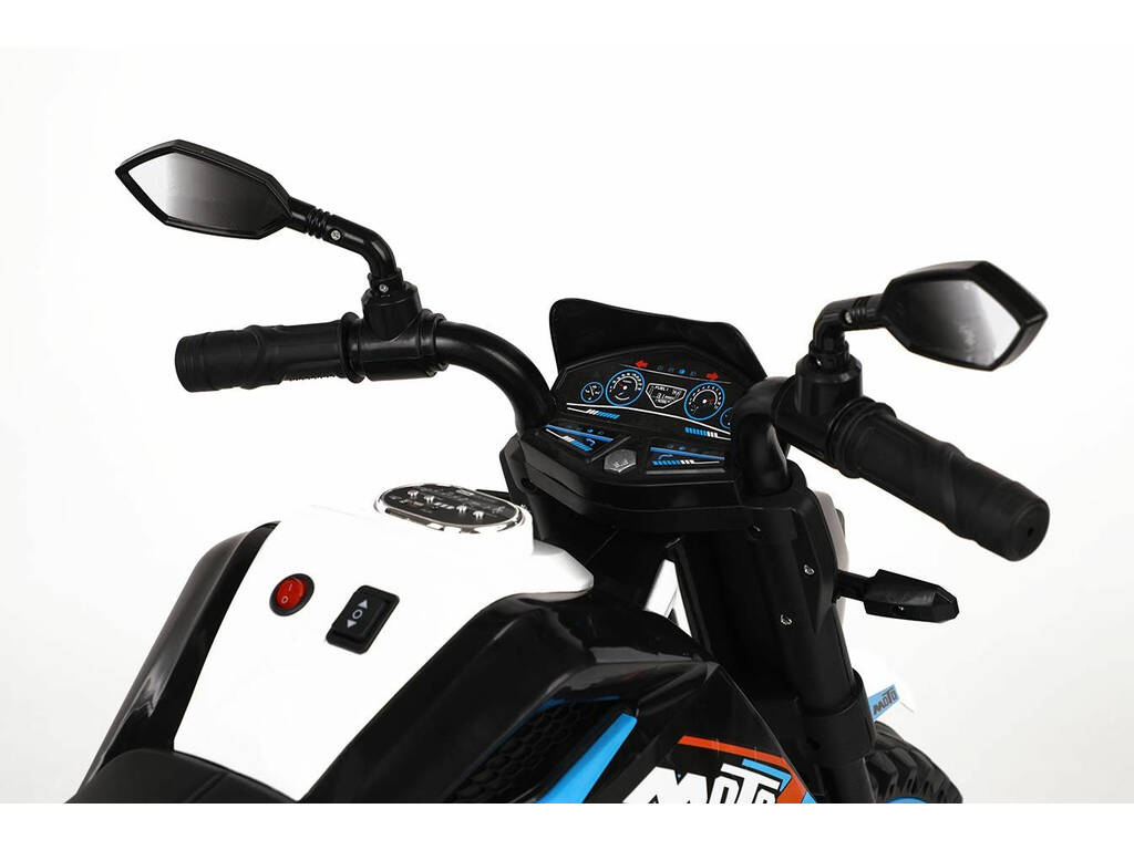 Moto Batería MotoXR Azul con Música 12V