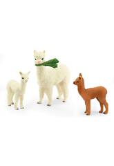 Famille d'alpagas Schleich 42544