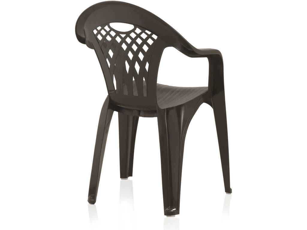 Cadeira Cancún Wengué Mobiliário de Jardim SP Berner 43026