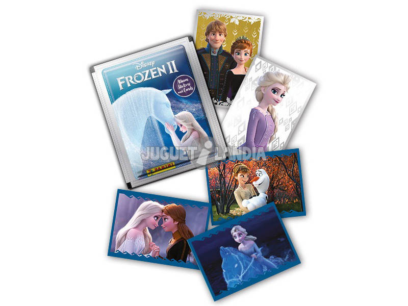 Frozen II Crystal Ecoblister 8 Umschläge Panini 003987KBE8