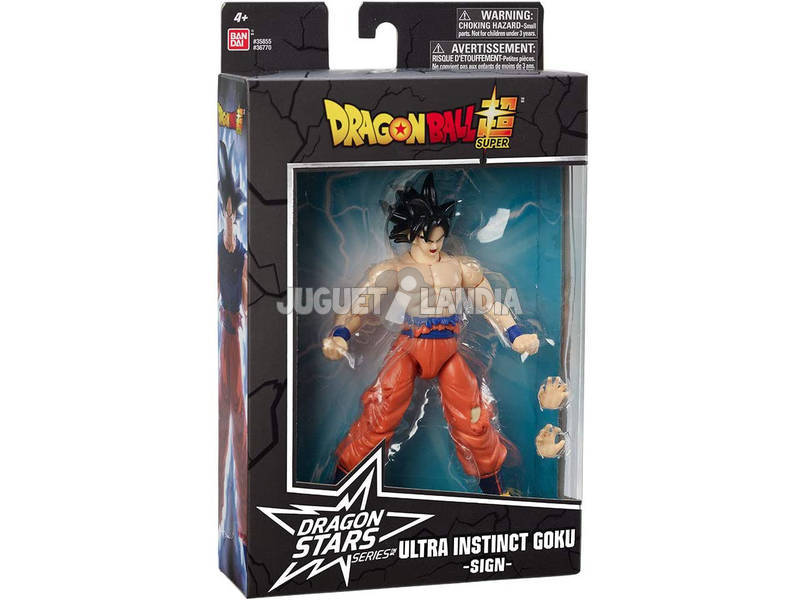 Dragon Ball Super Figura Deluxe Ultra Instinct Goku Sing Bandai 36770