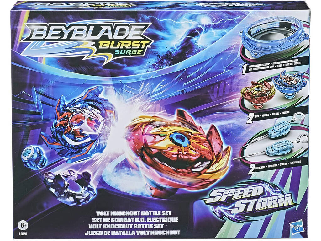 Beyblade Speedstorm Arène Volt Knockout Hasbro F0525