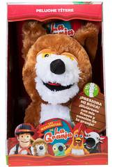 La Ferme de Zénon Marionnette musicale Lobo Beto Bandai AR84702