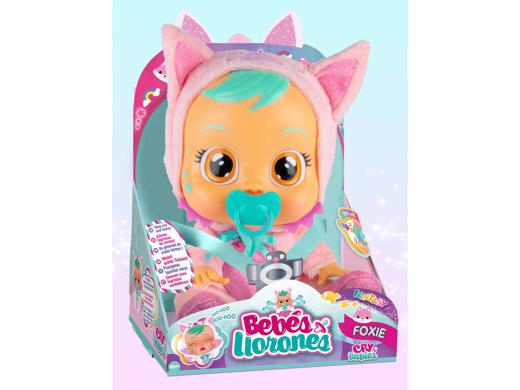 Bébés Pleureurs Fantasy Foxie IMC Toys 81345