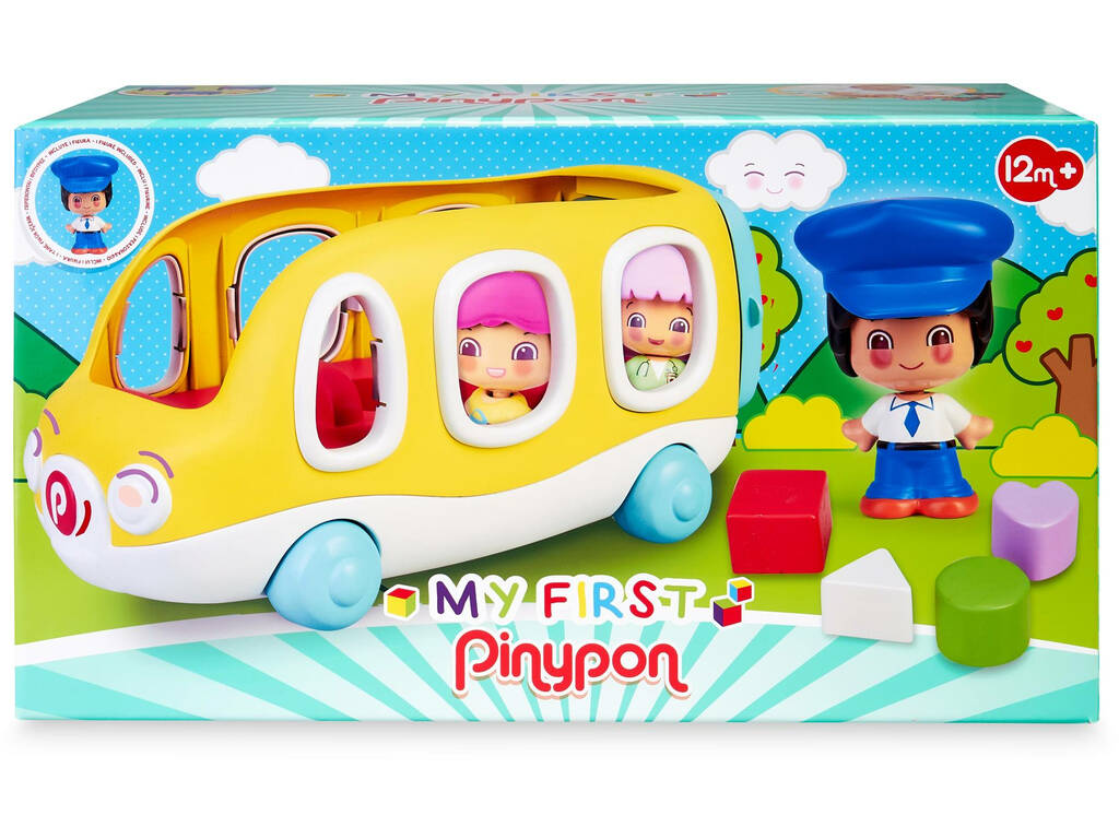 Il mio Primo Pinypon Happy Bus Famosa 700016304