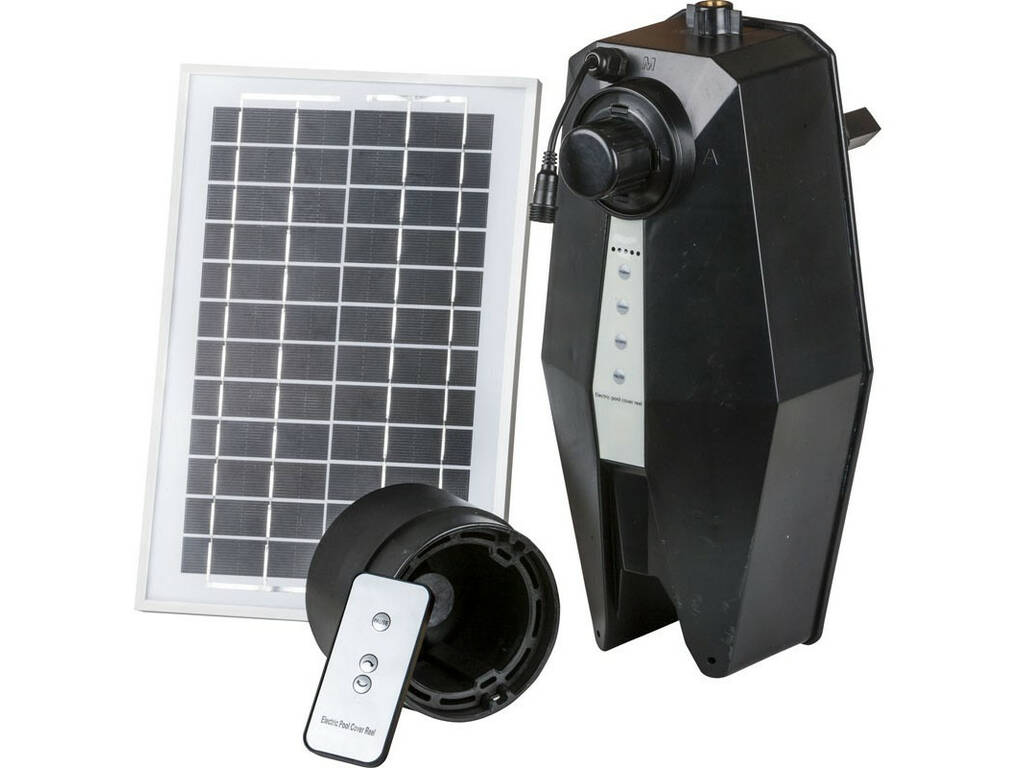 Enrolador de Cobertura para Piscinas Subterrâneas com Energia Solar Gre SCR55