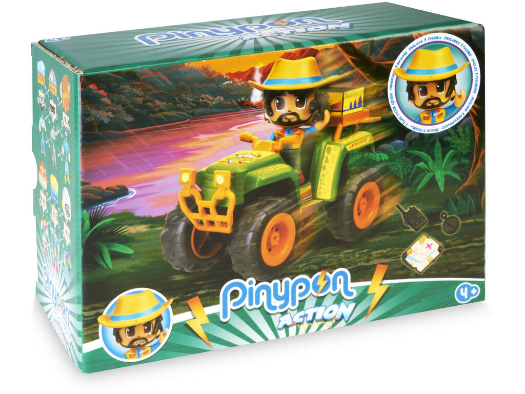 Pinypon Action Wild Quad Aventura Famosa 700016302