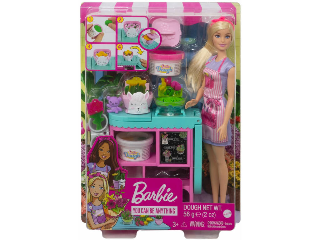 Barbie Métiers Coffret Fleuriste Mattel GTN58