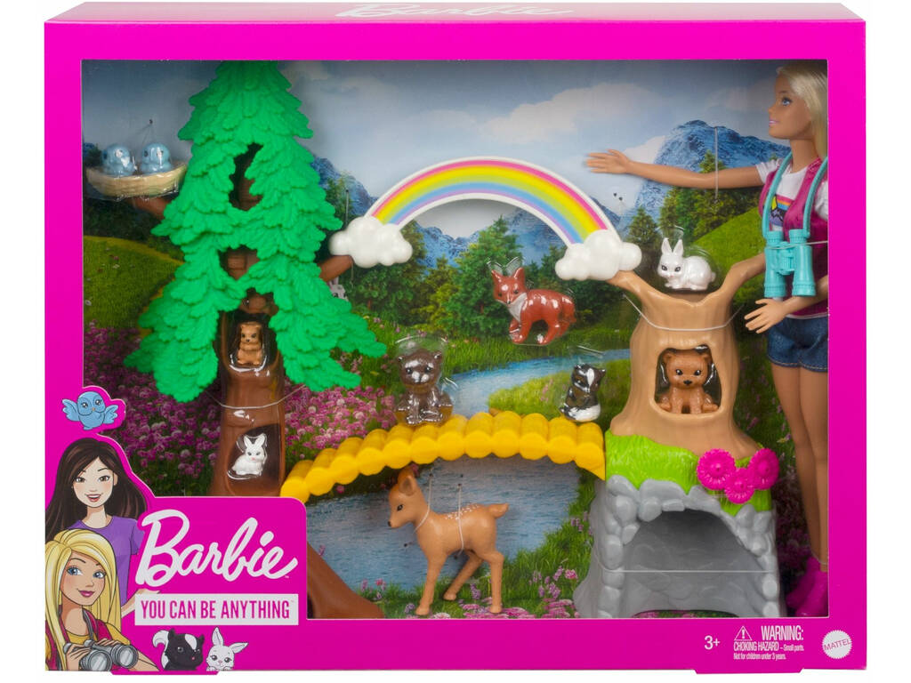 Barbie Métiers coffret Exploratrice de la Nature Mattel GTN60