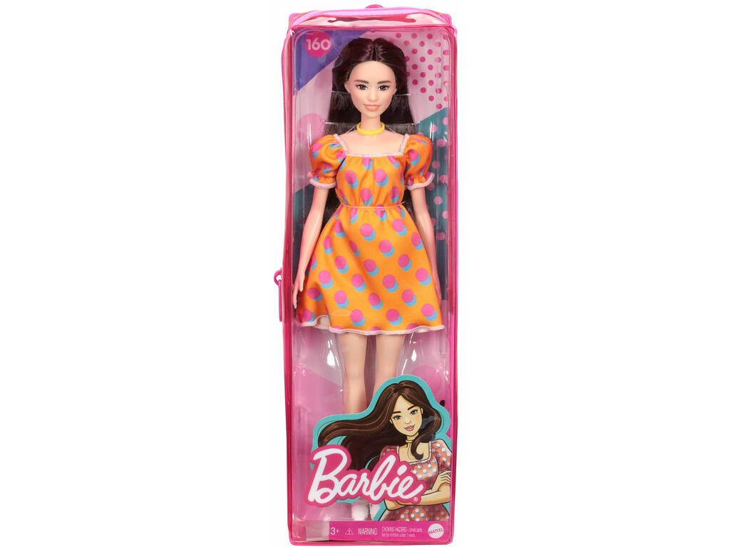 Barbie Fashionista Vestido Sem Ombros Mattel GRB52