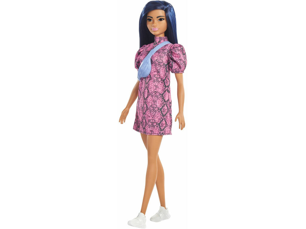 Barbie Fashionista Vestido Serpiente Mattel GXY99