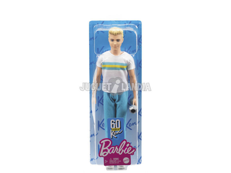 Barbie Ken In Forma 60° Anniversario Mattel GRB43