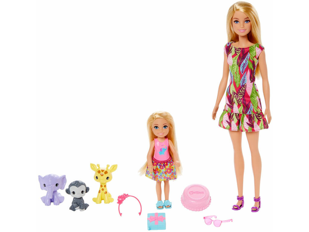 Barbie e Chelsea Aniversário Mattel GTM82