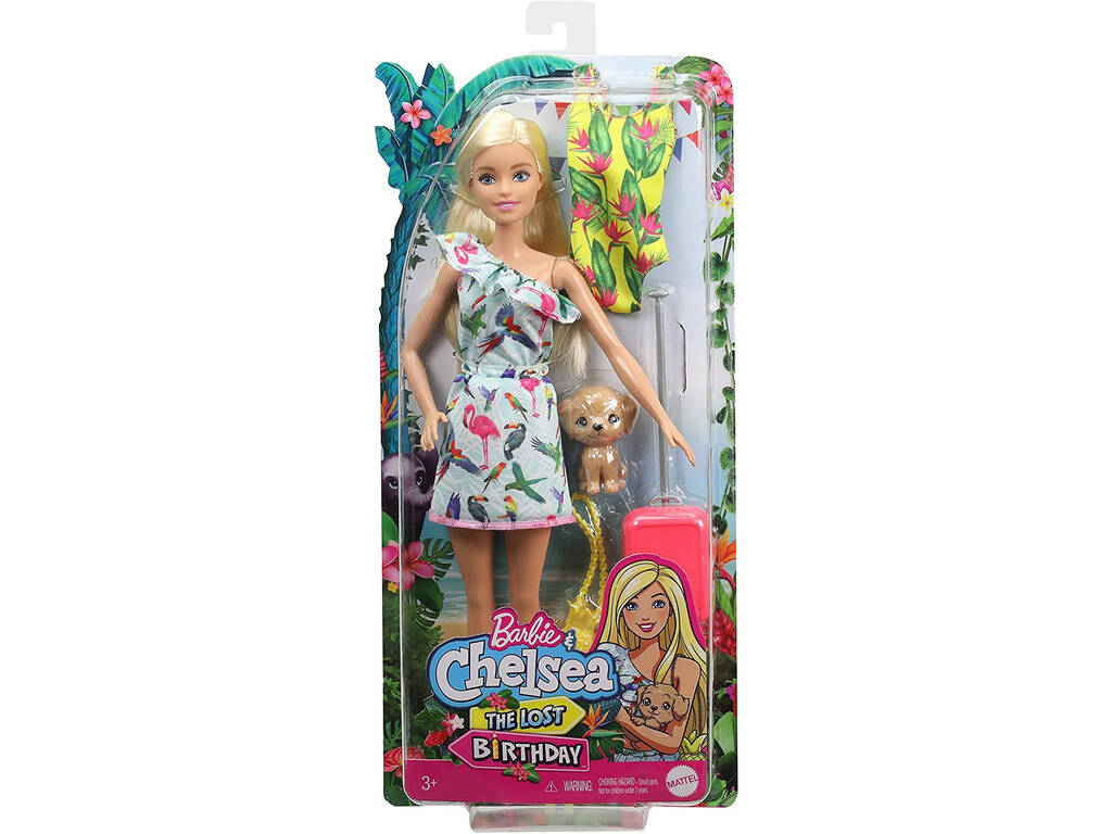 Barbie mit Koffer und Zubehör Mattel GRT87