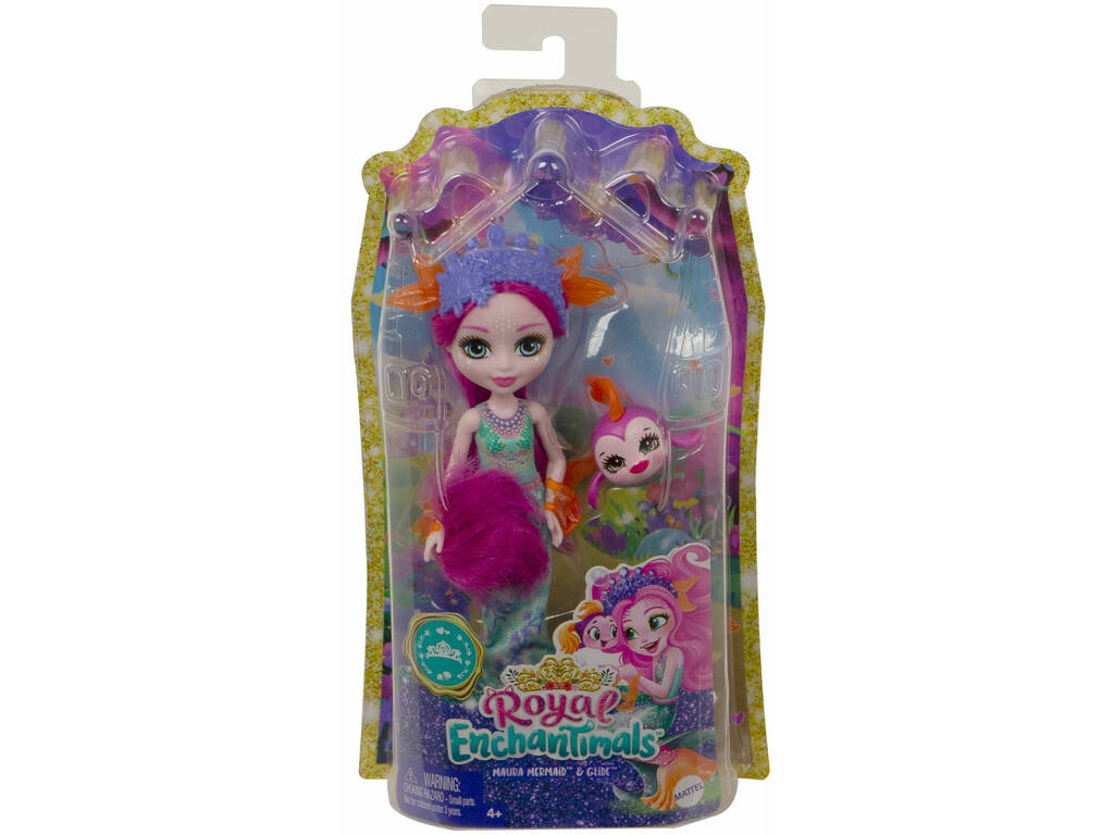 Enchantimals Puppe Maura Mermaid und Glide Mattel GYJ02
