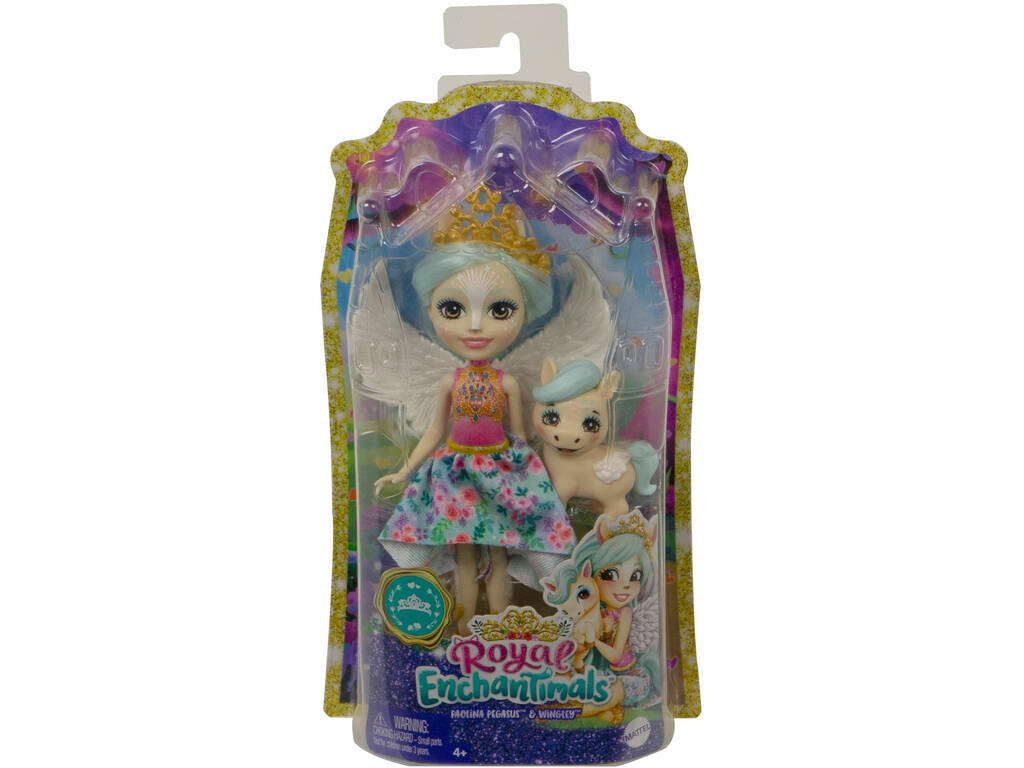 Enchantimals Boneca Paolina Pegasus e Wingley Mattel GYJ03