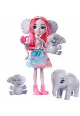 Enchantimals Savane Ensoleill�e mini-poup�e Esmeralda Mattel GTM30