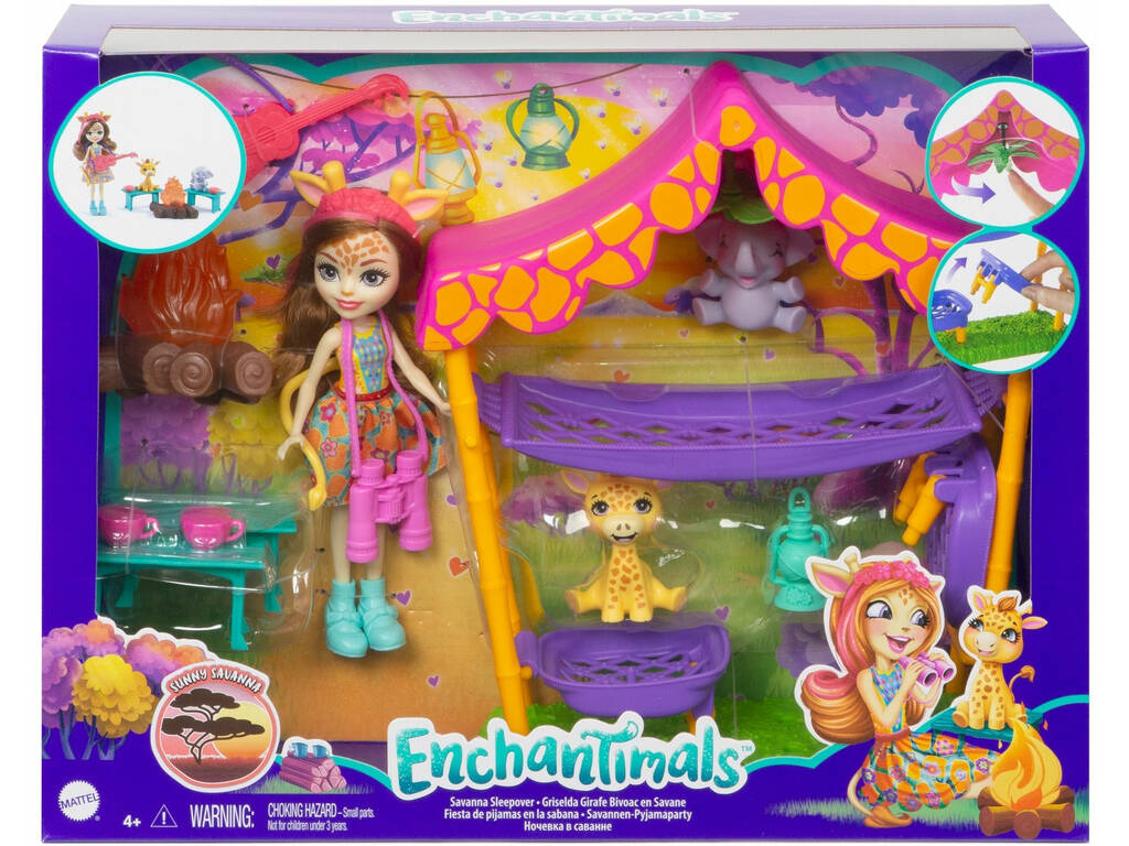 Enchantimals Puppe-Zeltset Mattel GTM33