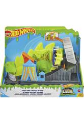 Hot Wheels City vs Toxic Creatures Ataque T�xico a la Monta�a Rusa Mattel GTT68