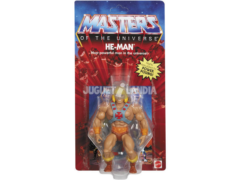 Les Maîtres de l'Univers Figurine Musclor Mattel GNN85