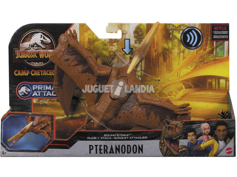Jurassic World Dinosaur Pteranodon Dinosaur Total Control Mattel GVH67