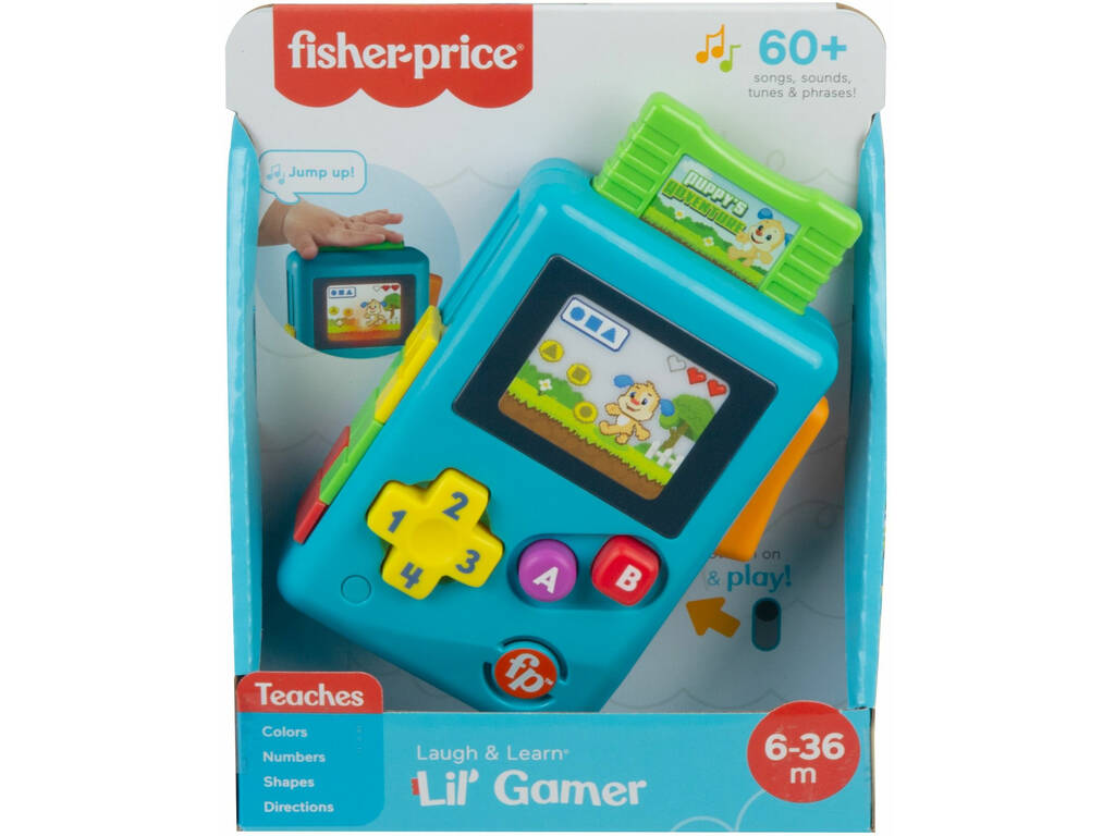 Fisher Price Consola de videojogos de brinquedo Mattel HBC82