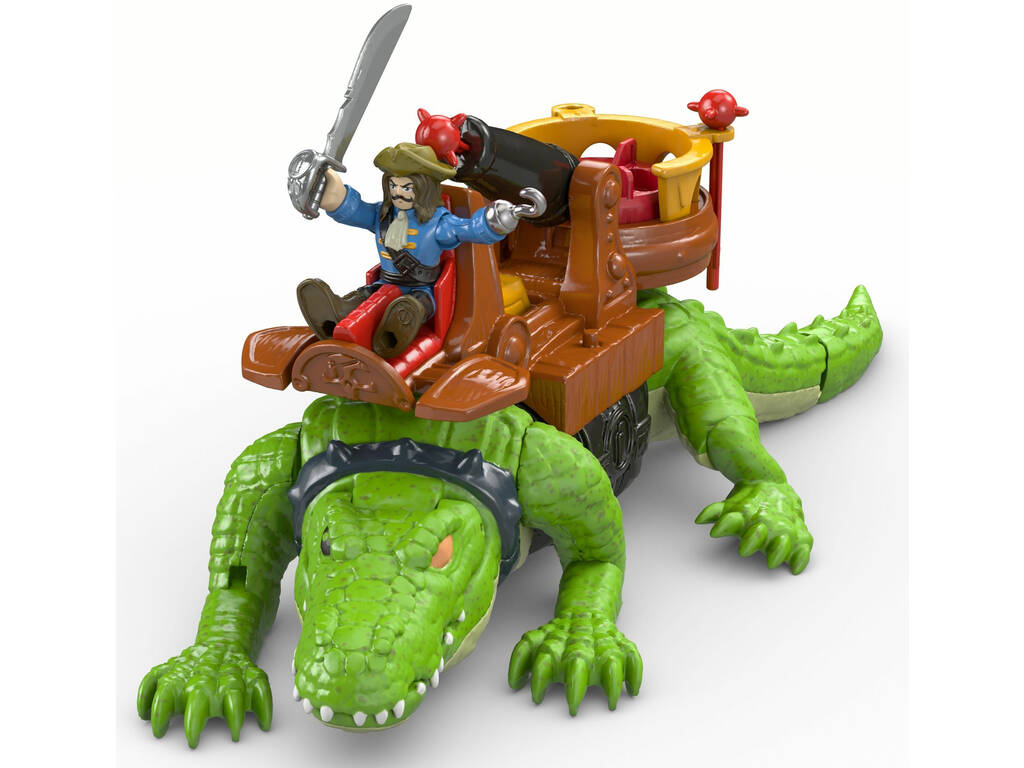 Imaginext Crocodilo Pirata Mattel DHH63
