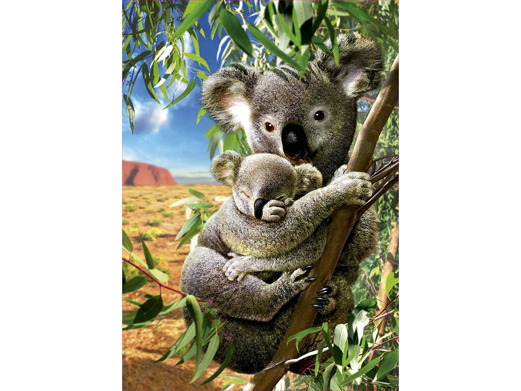 Puzzle 500 Koala Con il Suo Cucciolo di Educa 18999