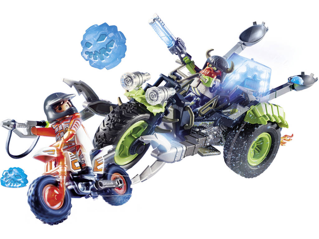 Playmobil TopAgents Spyteam Artic Rebels Triciclo de Hielo 70232