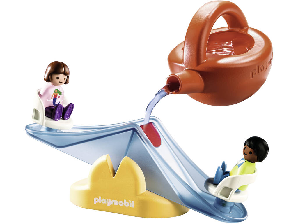 Playmobil 1,2,3 Balancin Acuático con Regadera 70269