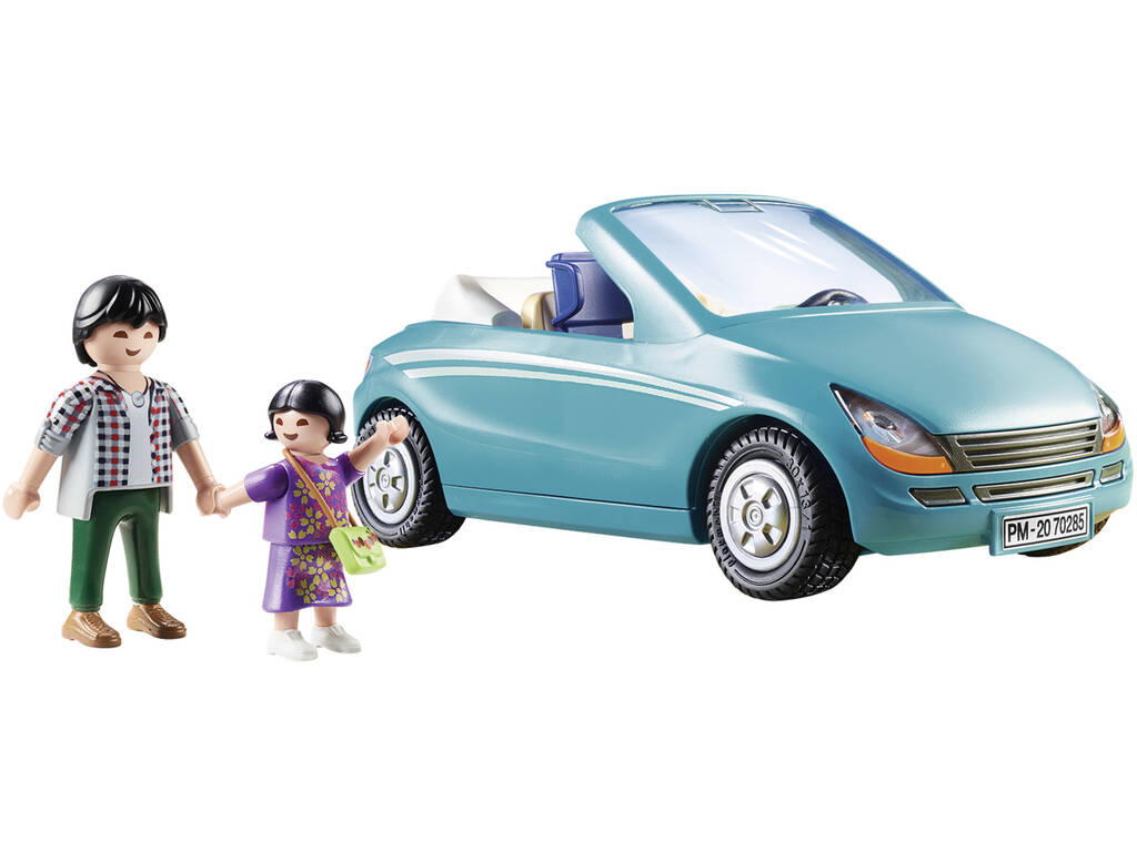Playmobil City Life Familie mit Wagen 70285
