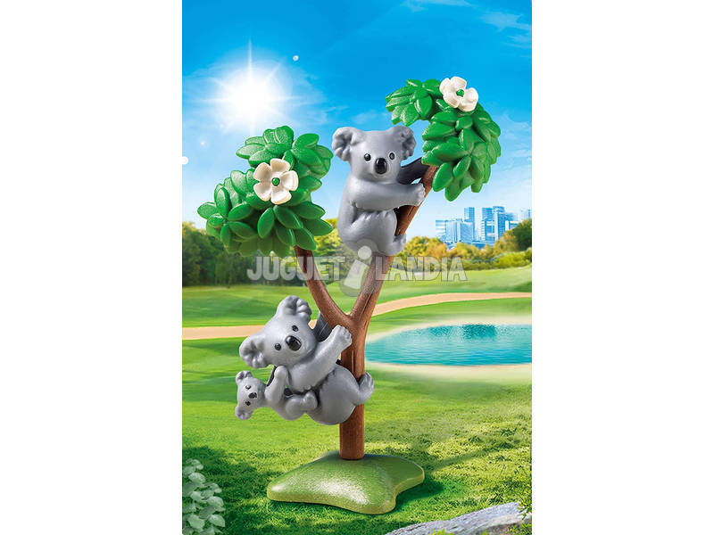 Playmobil koala con bebè 70352