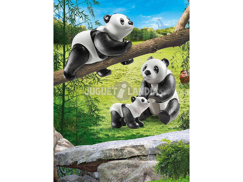 Playmobil Pandas avec bébé 70353